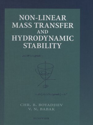 cover image of Non-Linear Mass Transfer and Hydrodynamic Stability